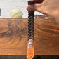 Maison Margiela ‘Braided’ Brown Leather Snap Bracelet