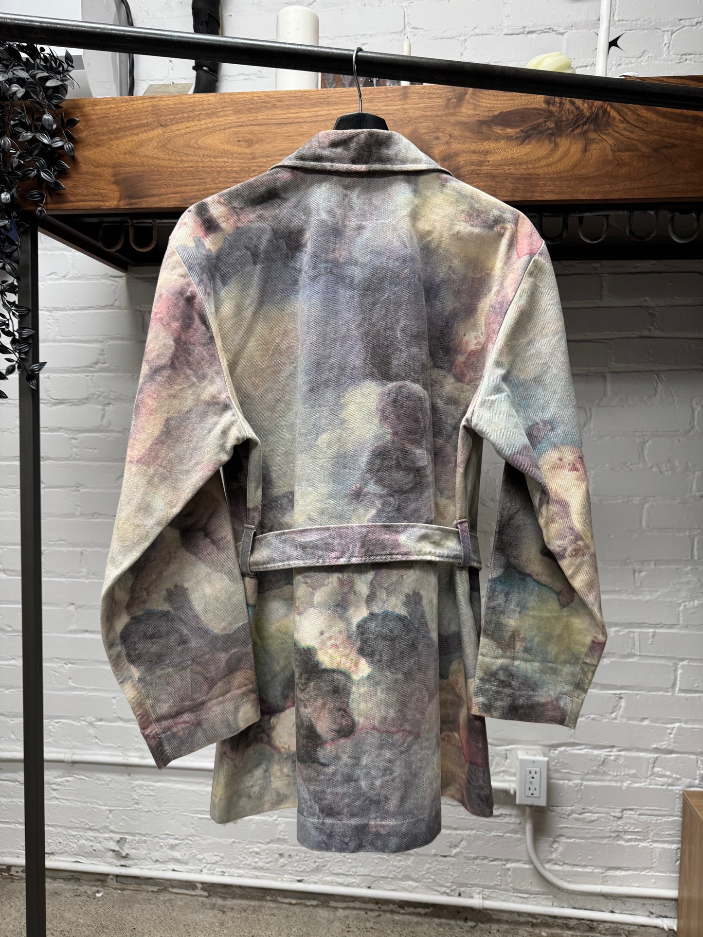 AW1991 Vivienne Westwood ‘Swarm of Cupids’ Belted Denim Chore Coat