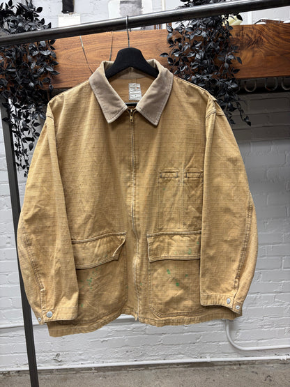 SS2000 Undercover x NGAP Paint Splattered Canvas Work Jacket