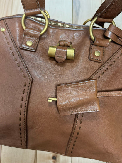 2000’s YSL ‘Muse’ Brown Leather Shoulder Bag
