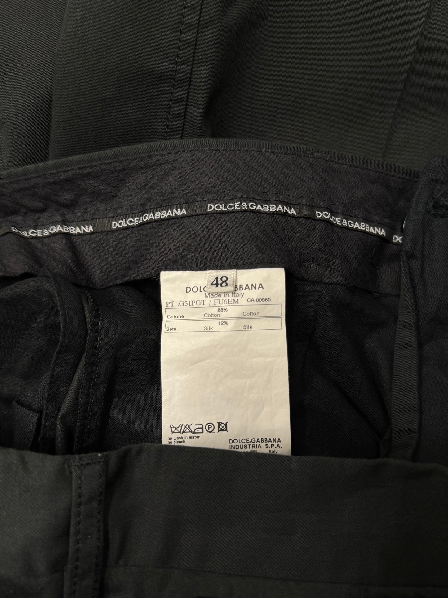 SS2007 Dolce & Gabbana Mainline Multi-Pocket Cargo Trousers