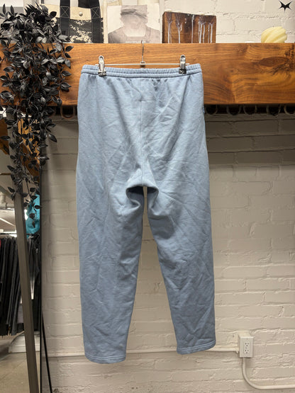 SS2018 Vetements Embroidered Logo Light Blue Sweatpants