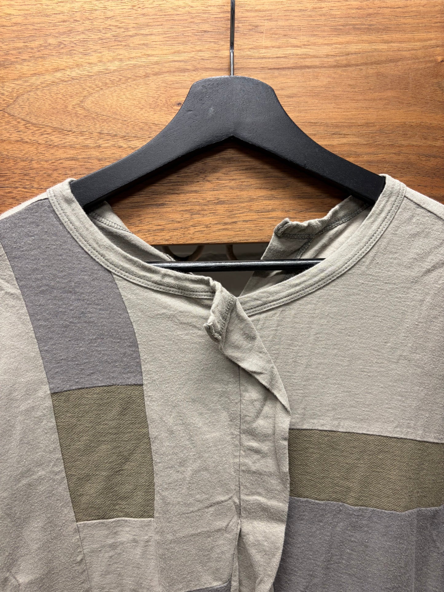 Yohji Yamamoto ‘Y’s Reconstructed Cotton Patchwork T-Shirt
