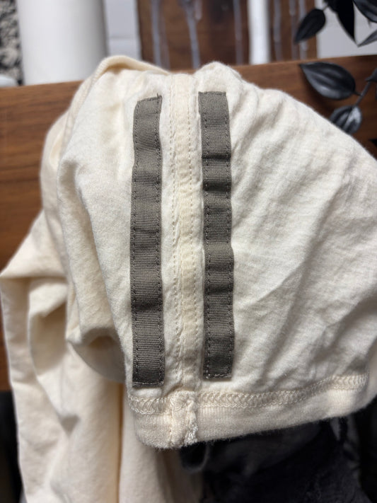 Rick Owens Natural White Cotton Hood
