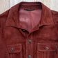 Dolce & Gabbana Mainline Runway Suede Leather Lined Trucker Jacket