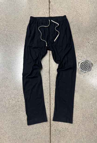 Rick Owens ‘Berlin’ Black/Cream Drawstring Sweatpants