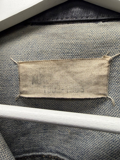 AW1992 1/1 Maison Martin Margiela ‘Employee Gifted’ Hand Painted Black Denim Jacket