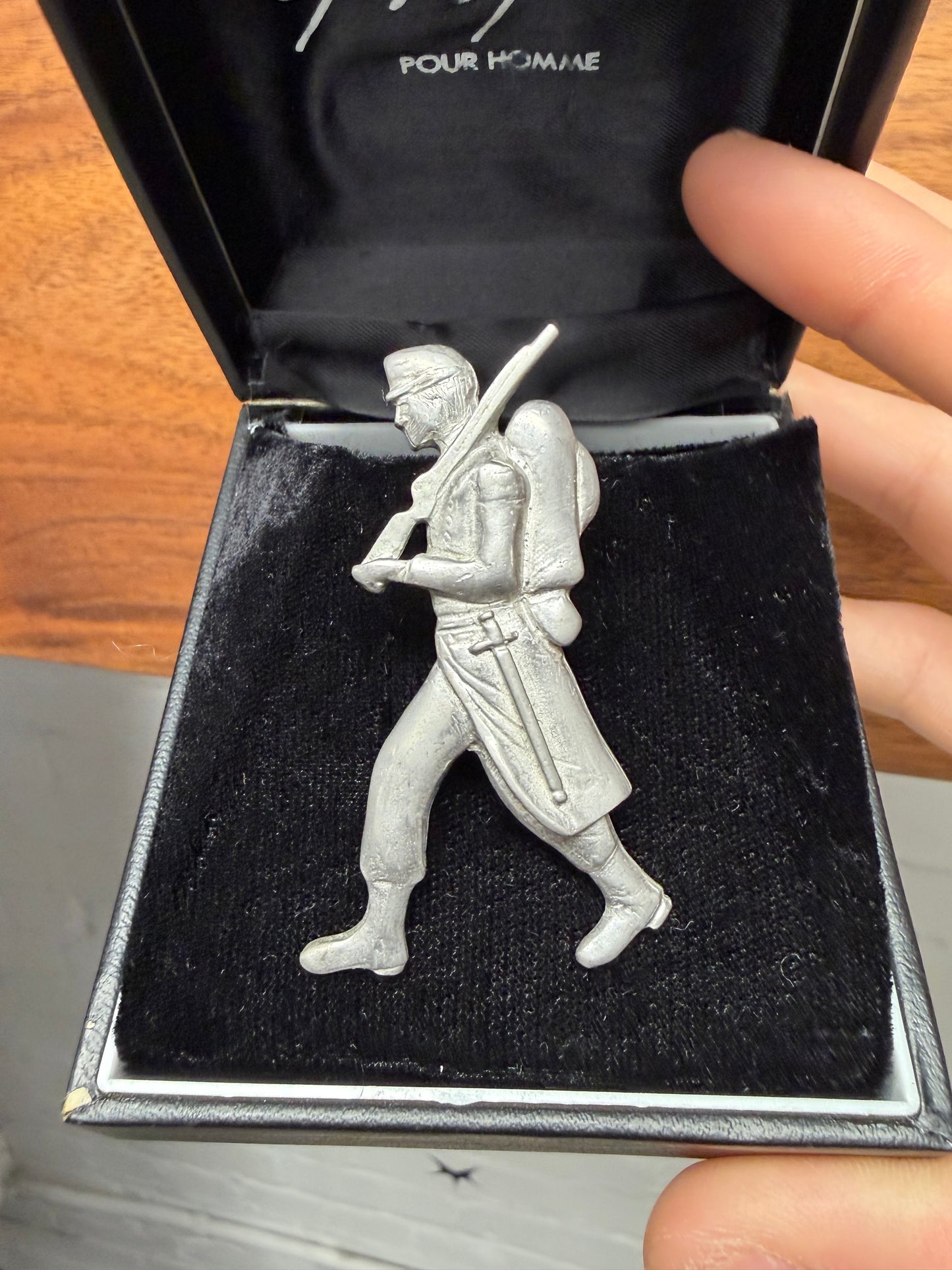 AW1987 Yohji Yamamoto Pour Homme ‘Marching Soldier’ Steel Pin