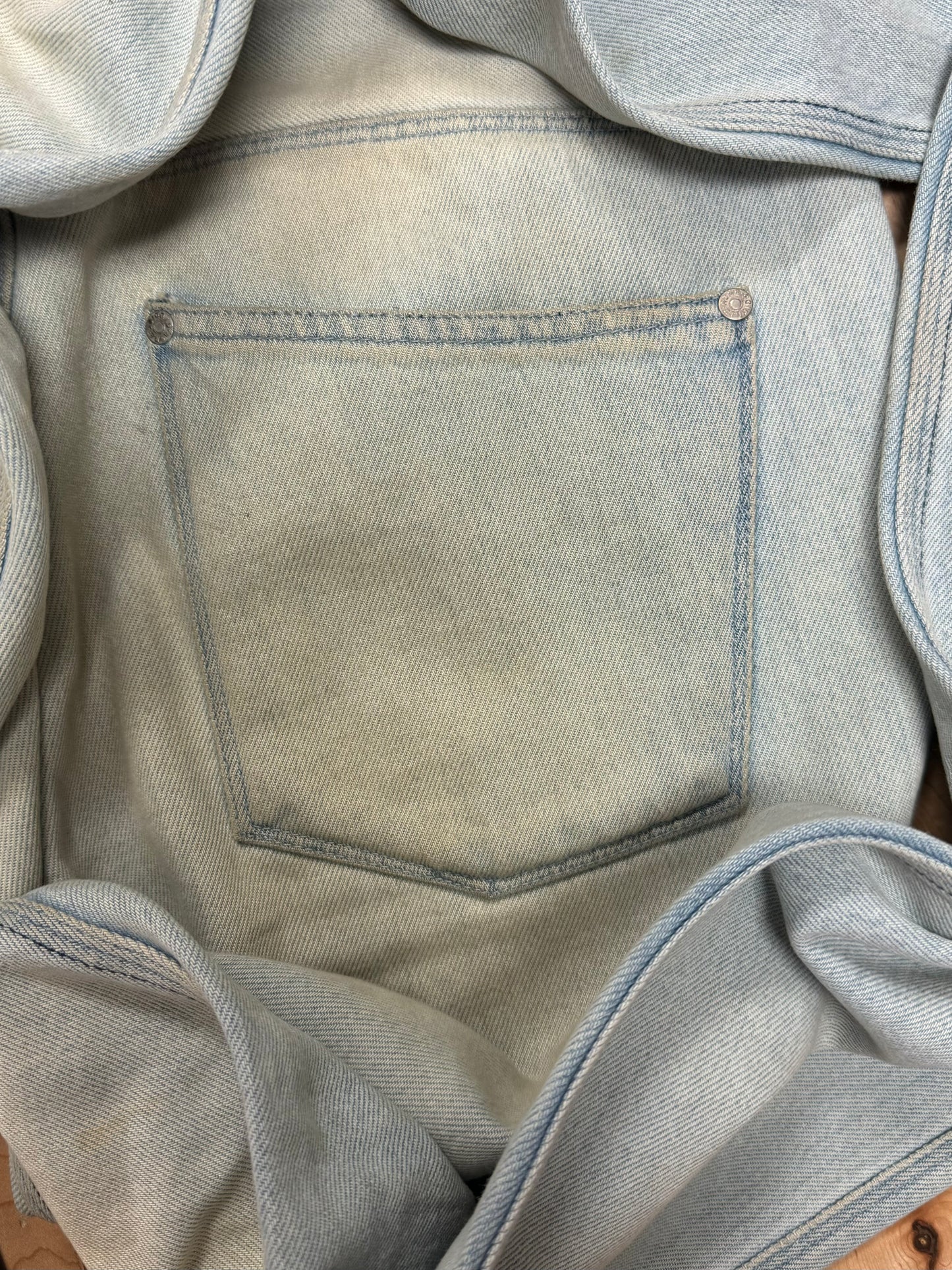 Acne Studios ‘Dirt Washed’ Max Flash Denim