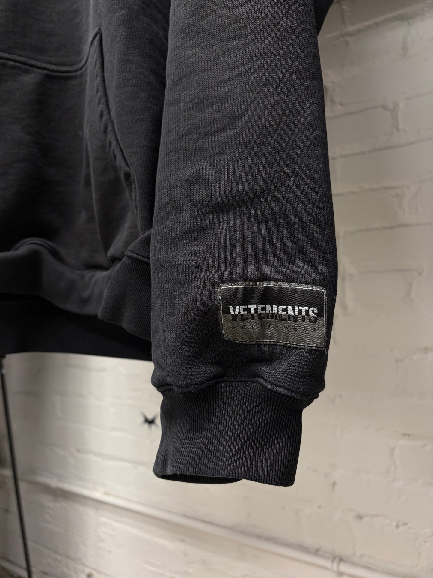 Vetements Limited Edition ‘Airbrush’ Logo Hoodie