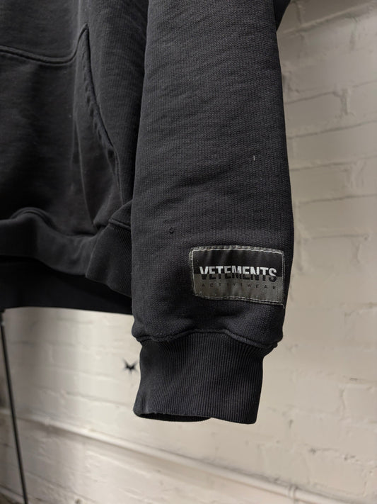 Vetements Limited Edition ‘Airbrush’ Logo Hoodie