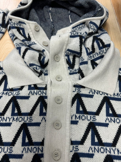 SS2023 Anonymous Club Runway ‘Monogram’ Knit Polo