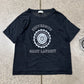 2017 Saint Laurent Semi-Sheer ‘University’ Logo T-Shirt