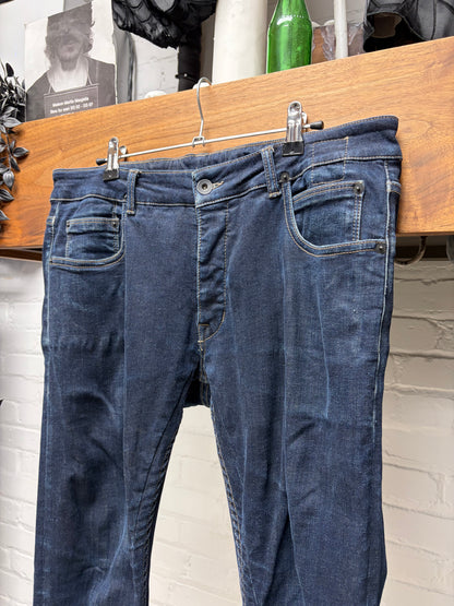 Rick Owens Jeans Detroit Cut
'Dirty Blue' Skinny Jeans
