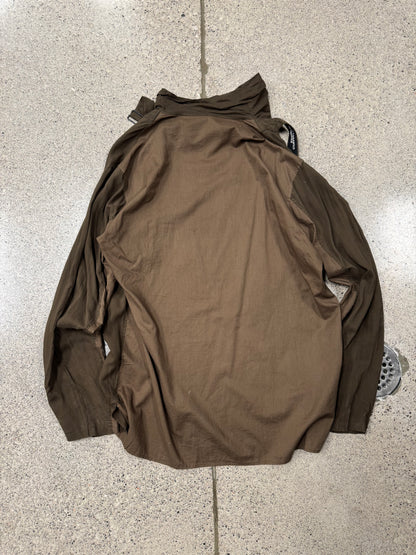 Vintage Yohji Yamamoto ‘Wrap Collar’ Silk Blend Top