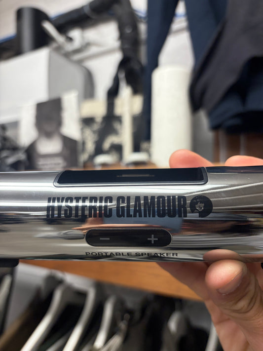 Hysteric Glamour Silver Portable Speaker