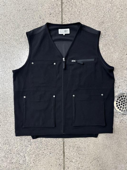 Maison Margiela Black Cargo Vest