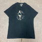 2000s Vintage Hysteric Glamour ‘Surfer Girl’ Faded Black Graphic T-Shirt