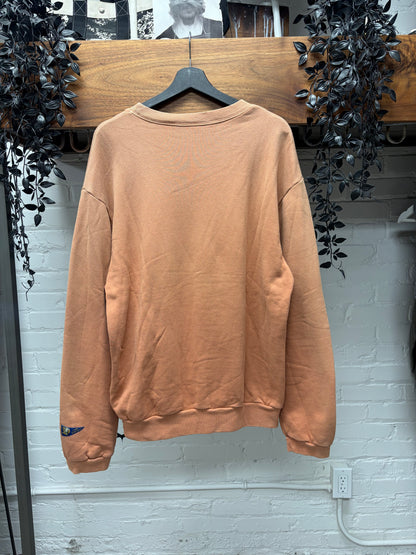 2009 Kapital Sun Faded Orange ‘Varsity’ American Collegiate Inspired Sweatshirt