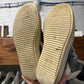 Rick Owens ‘Jumbo Lace’ Grey/Milk Leather ‘Geobasket’ High Top Sneakers