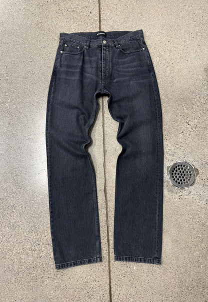 2021 Balenciaga ‘Washed Grey’ Organic Twill Denim