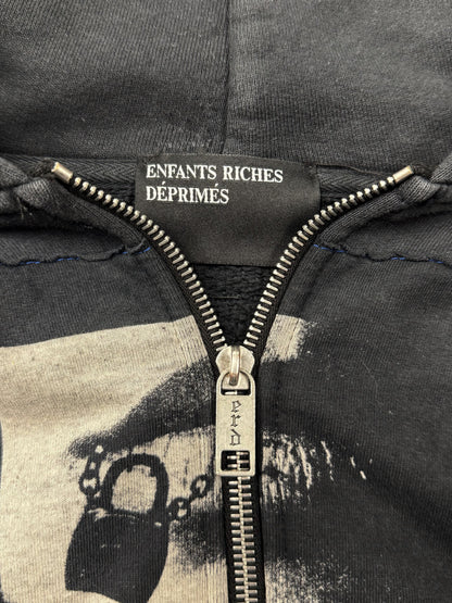 SS2024 Enfants Riche Deprimes  ‘Madonna Assemblage’ Zip-Up Hoodie