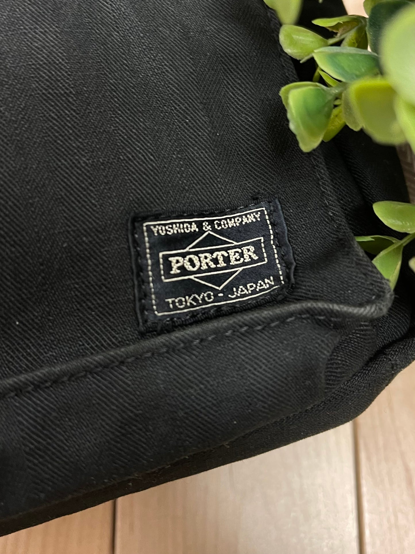 Porter Canvas Crossbody ‘Tank’ Cargo Bag