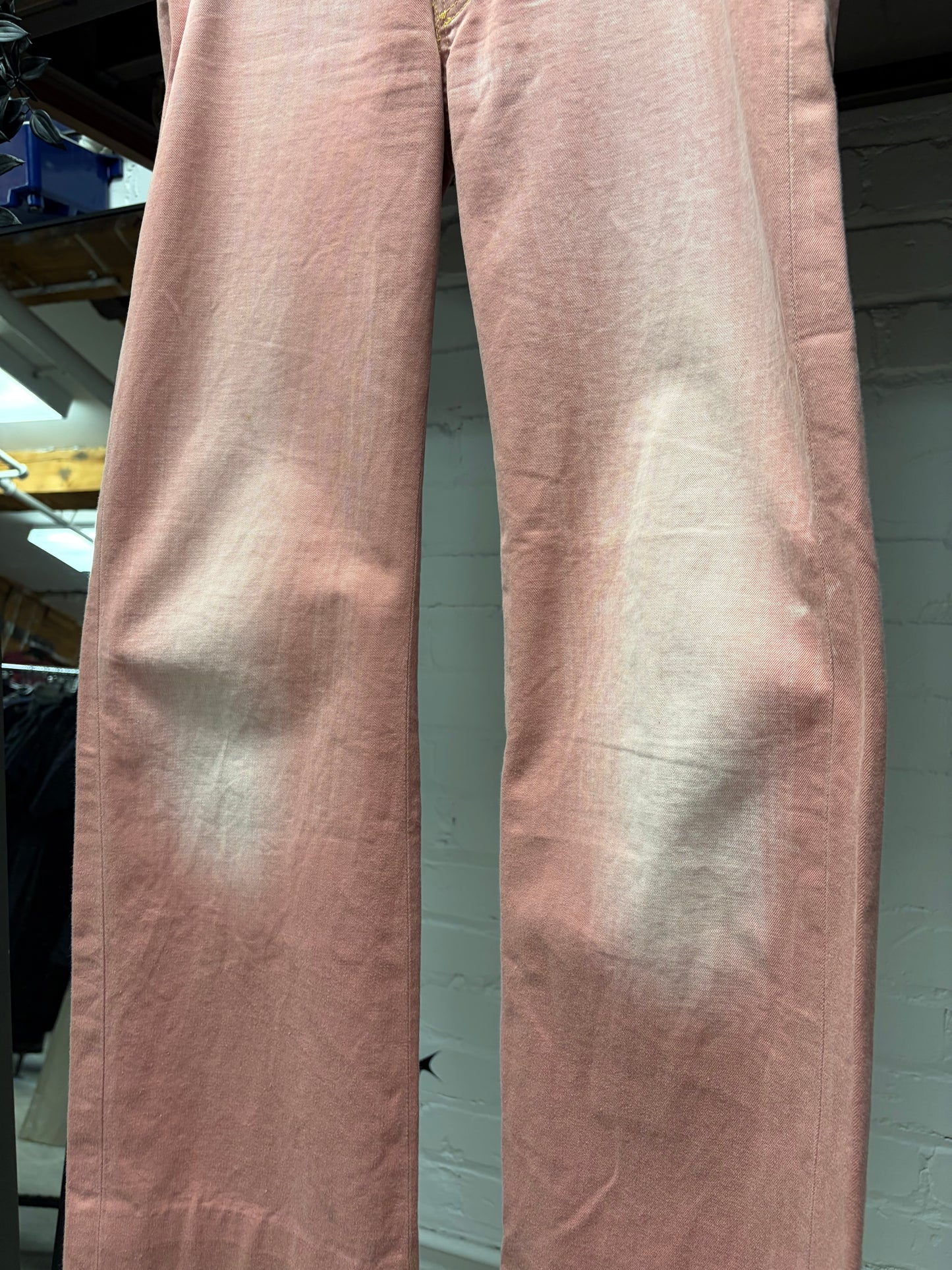 Gucci by Frida Giannini ‘Coral Pink’ Low Rise Straight Cut Jeans