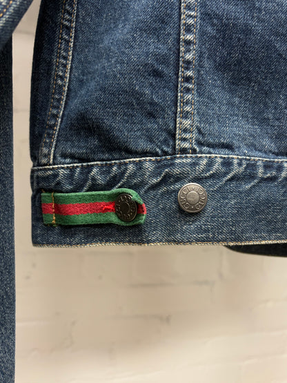 2000s Gucci Selvedge Denim Stripe Detailed ‘Type 1’ Inspired Jacket