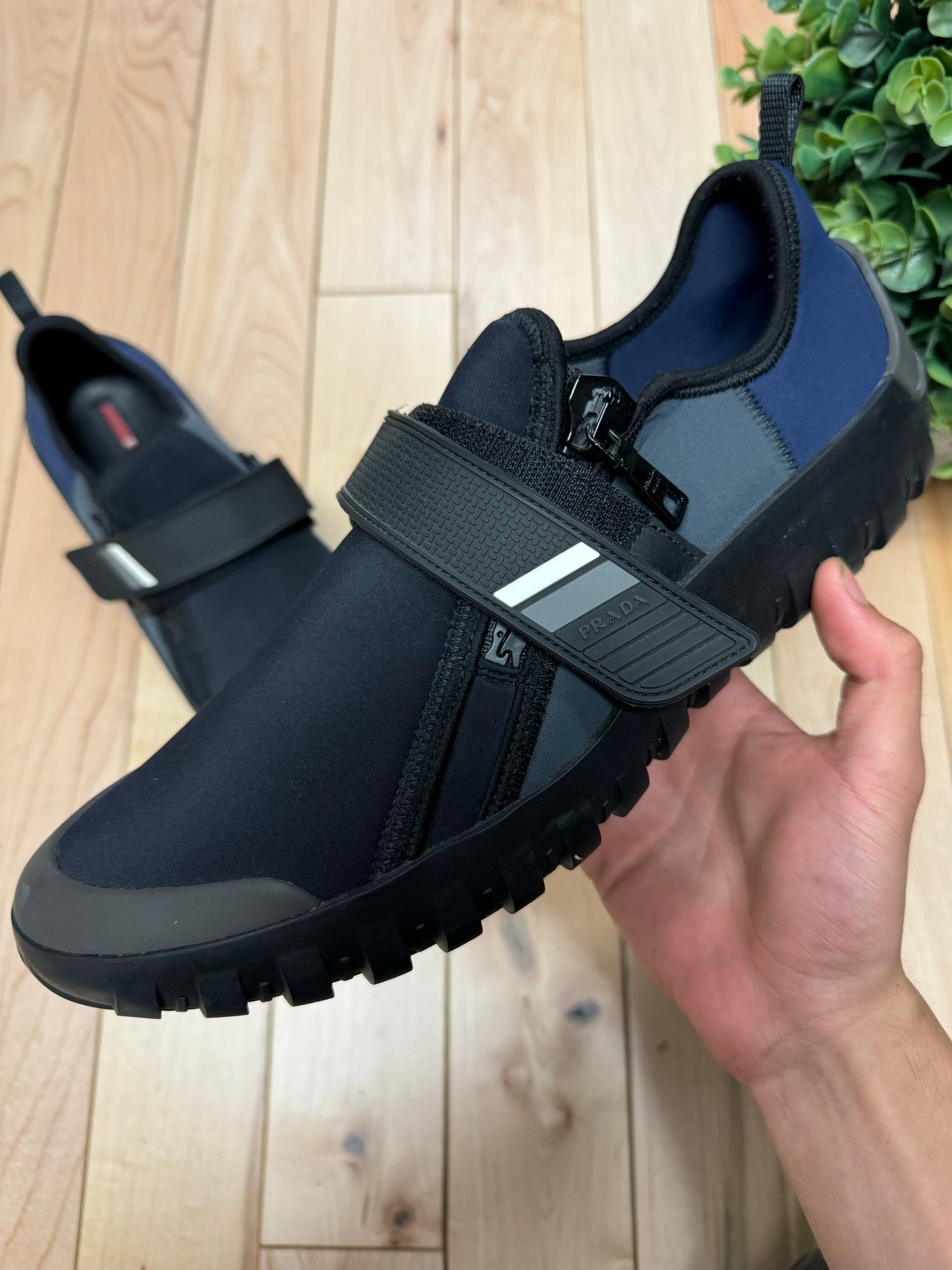 Prada Sport Neoprene Scuba Sneakers