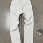 Celine White ‘Raw Hem’ Slim/Skinny Denim