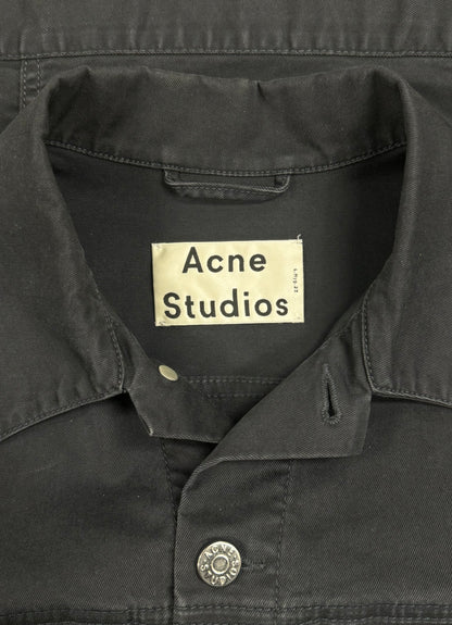 SS2014 Acne Studios ‘Jam Ups’ Black Denim Jacket