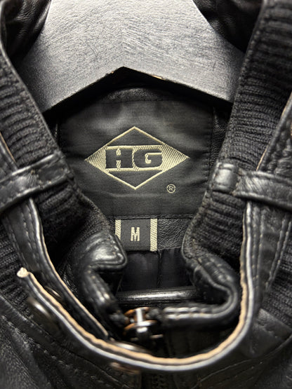 Hysteric Glamour Calfskin Leather Black Moto Jacket
