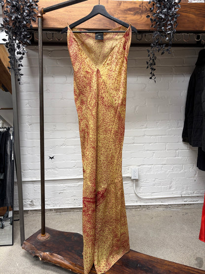 SS01 Jean Paul Gaultier ‘Constellation’ Silk Slip Dress