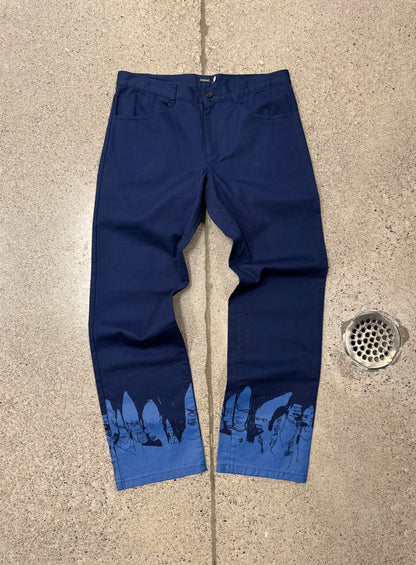 AW2001 Undercover x Futura ‘DAFV’ Pants