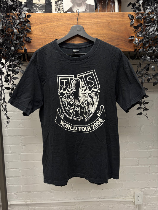 AW2005 Number (N)ine ‘The High Streets’ Black Graphic T-Shirt