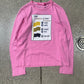 SS2004 Junya Watanabe ‘Avalanche Risk’ Pink Long Sleeve Shirt