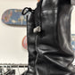 AW1999 Prada Runway Leather Toggle High Top Boots