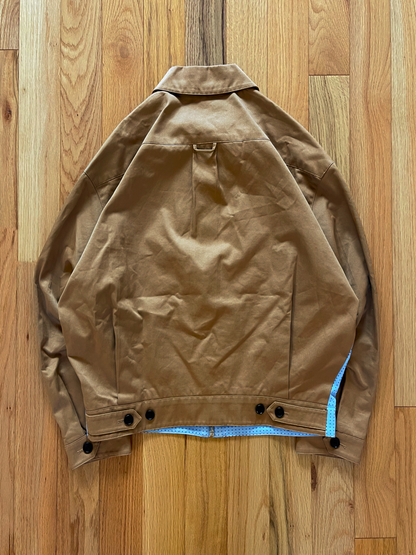 AW2020 Prada Futuristic Logo Harrington Jacket