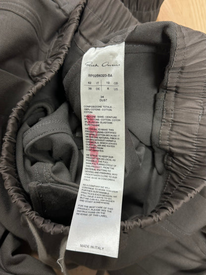 AW2022 Rick Owens ‘Strobe’ Dust Mastadon Cargo Pants