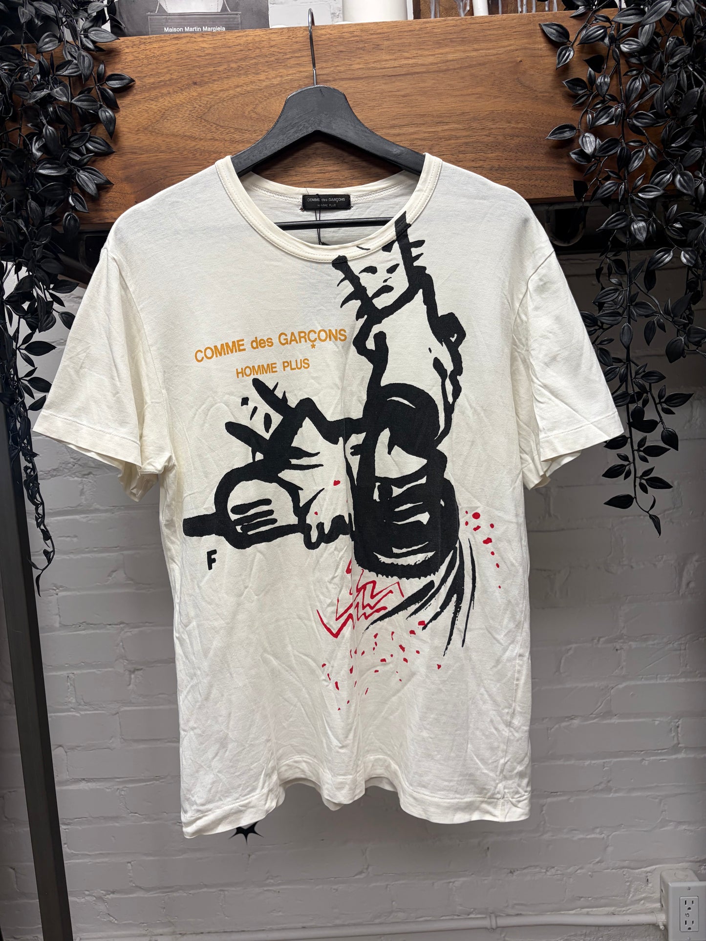 1999 Comme Des Garçons ‘Bloody Saw’ Graphic T-Shirt