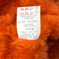 AW1995 Gucci by Tom Ford Orange Shearling Lined Suede Belted Jacket