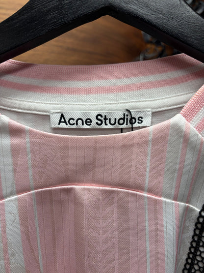 Acne Studios x Erwin Sports Pink/White ‘Soccer’ Jersey