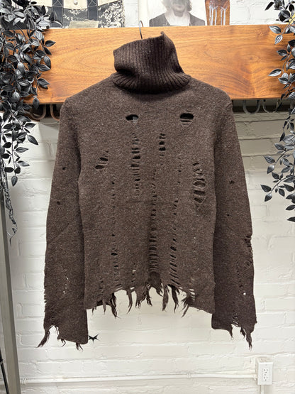 AW2003 Junya Watanabe ‘Grunge’ Thrash Distressed Knit Sweater