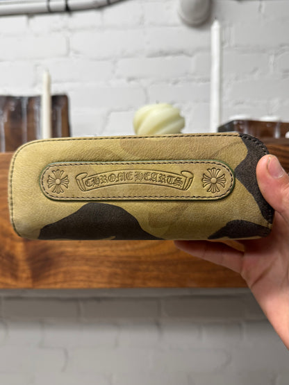 Chrome Hearts ‘Little Classic Oval’ Camo Leather/Silver Sunglasses