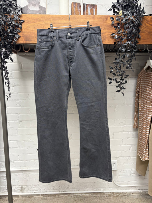 Acne Studios ‘2003’ Dark Grey Flared Cut Jeans