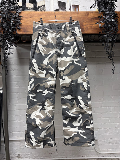 AW2024 Balenciaga ‘Skiwear’ Ripstop Snow Camo Pants