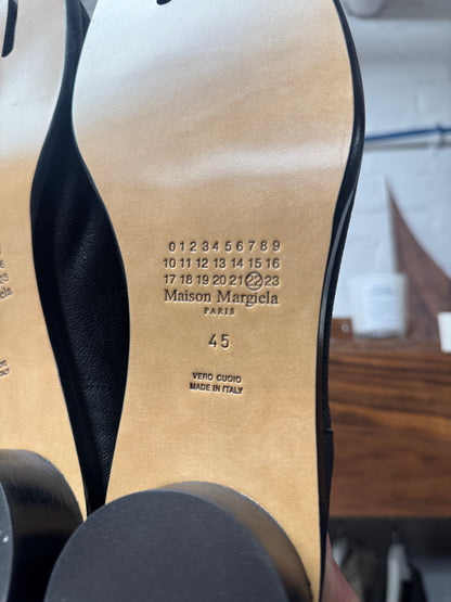 Maison Margiela ‘Tabi’ Split Toe Leather ‘Low Heel’ Boots