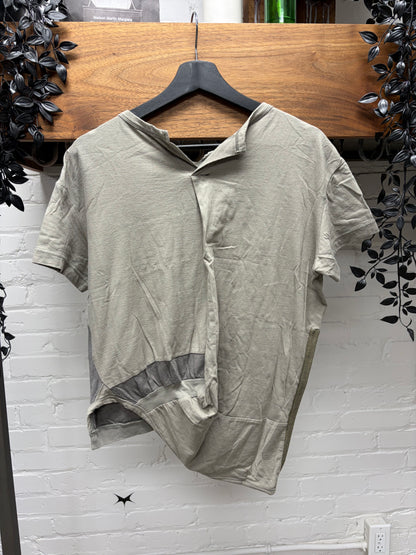 Yohji Yamamoto ‘Y’s Reconstructed Cotton Patchwork T-Shirt