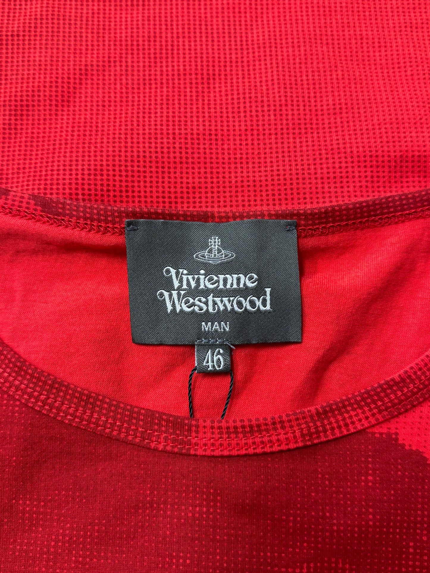 Vivienne Westwood ‘Orb Logo’ Red Graphic T-Shirt